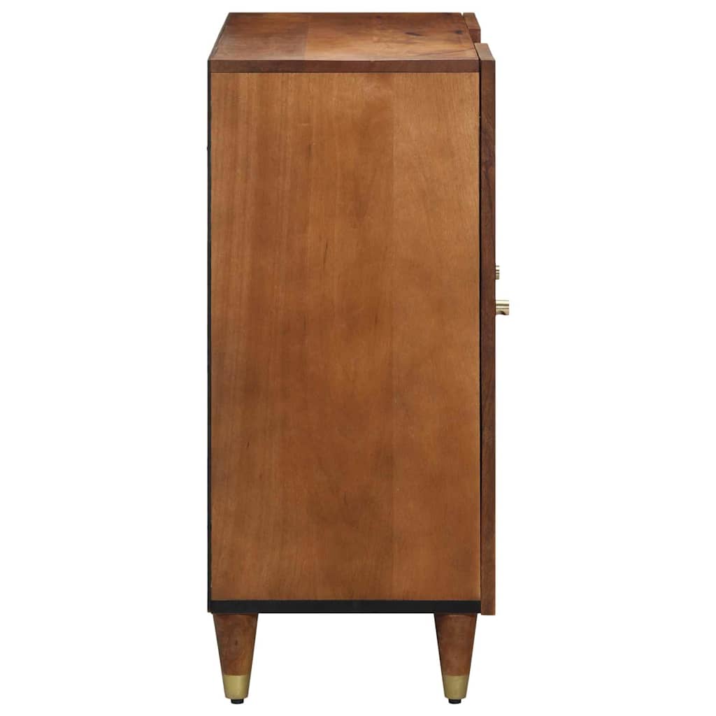 Sideboard with Shelf Brown 90 x 33.5 x 75 cm Solid Mango wood